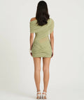 BENNI Otto Mini Dress Pistachio - 8 / Green - Dresses