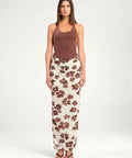 BENNI Piper Maxi Dress - 6 / Brown - Dresses