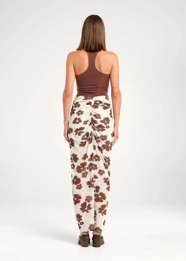 BENNI Piper Maxi Dress - 6 / Brown - Dresses