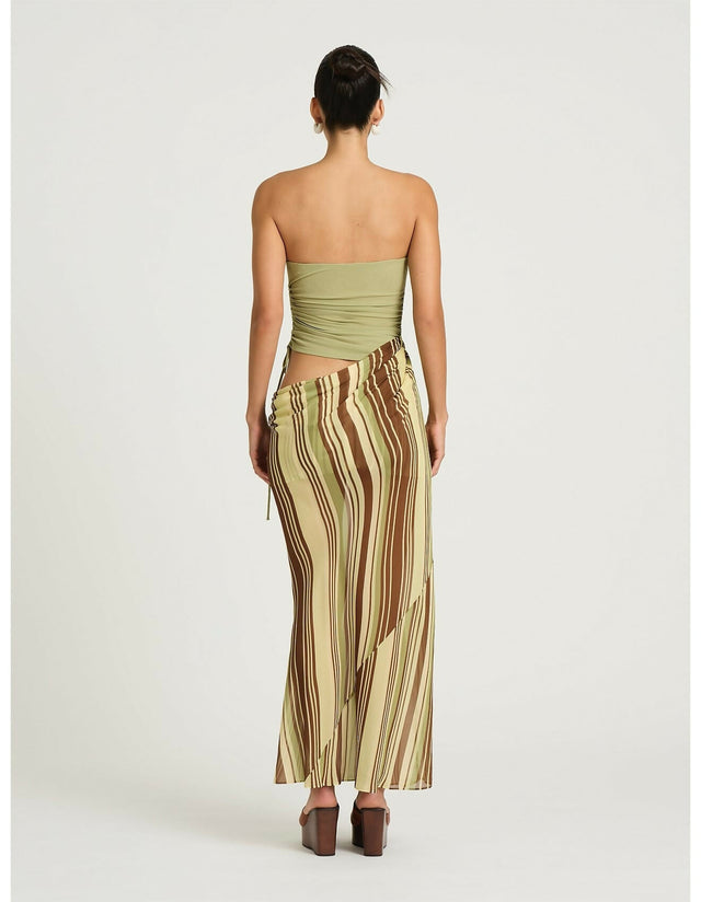 Benni Roscoe Maxi Dress - 10 / Yellow - Dresses