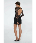 Benni Yana Lace Mini Dress - Black - 8 / Black - Dresses