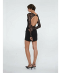 BENNI Yana Lace Mini Dress in Black Size 6,8,10 - Dresses