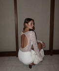Benni Yana Lace Mini Dress - White - 8 / White - Dresses
