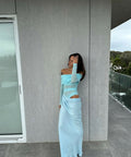 BENNI Yasmin Maxi Dress in Blue - 8 / Blue - Dresses