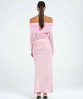BENNI Yasmin Off-Shoulder Dress in Pink - 8 / Pink - Dresses