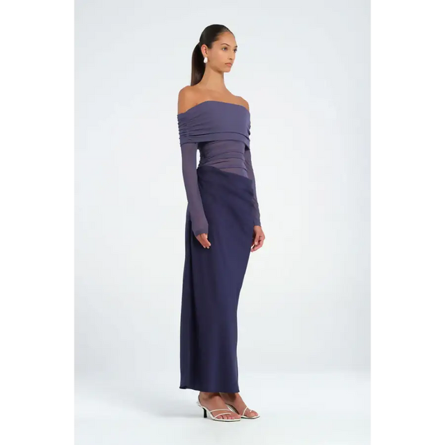 YasminOffShoulderDressNavy2