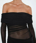 Benni Yasmin Off-Shoulder Maxi Dress - Dresses