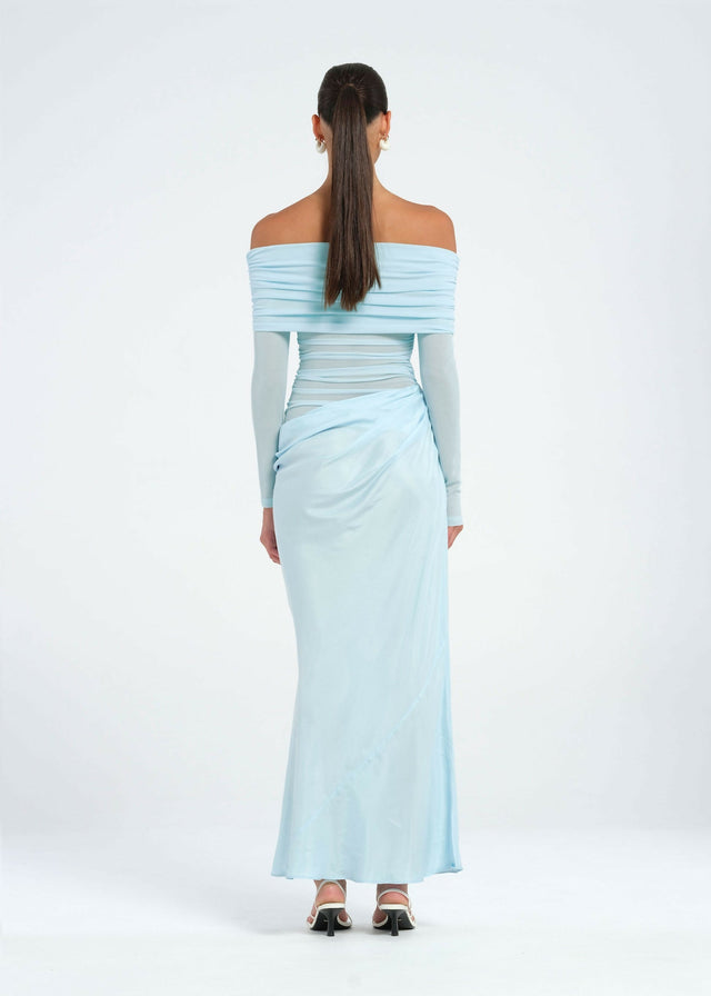 BEN135-1-WEBRES_LaurenStevenson_YasminOff-ShoulderMaxiDress_BabyBlue-3