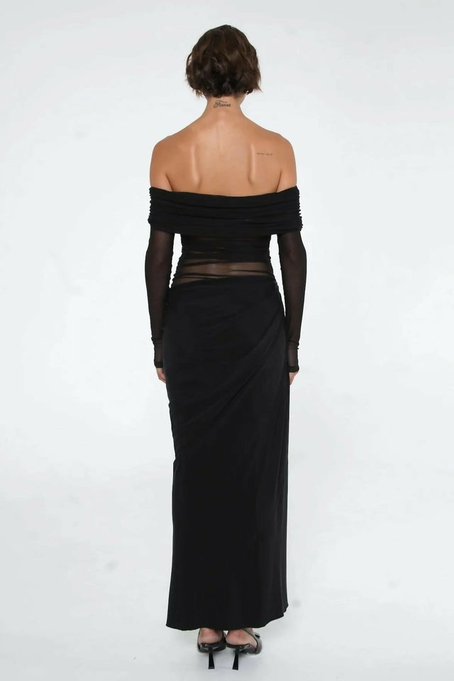 Benni Yasmin Off-Shoulder Maxi Dress - Dresses
