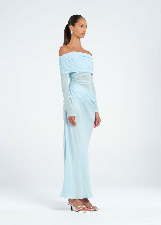 BEN135-1-WEBRES_LaurenStevenson_YasminOff-ShoulderMaxiDress_BabyBlue-1