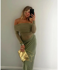 Benni. ‘Yasmin’ off the Shoulder Maxi - Dresses