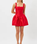 Bianca and Bridgett Alba Mini Dress Red - 8 - Dresses
