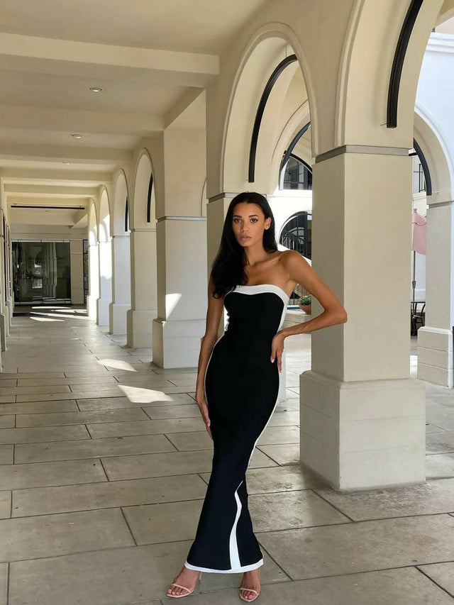 Bianca And Bridgett Ashley Midi Dress in Black - Dresses
