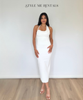 Bianca and Bridgett Mia Pearl Midi Dress White - Dresses