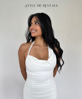 Bianca and Bridgett Mia Pearl Midi Dress White - Dresses