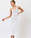 Bianca and Bridgett Mia Pearl Midi Dress White - Dresses
