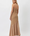 Bianca and Bridgett Tahlia Strapless Maxi Dress Beige Size 6 - 6 / Beige - Dresses