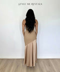 Bianca and Bridgett Tahlia Strapless Maxi Dress Beige Size 6 - 6 / Beige - Dresses
