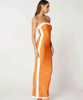 Bianca & Bridgett Ashley Midi Dress in Orange - Dresses