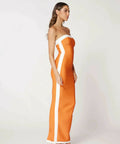 Bianca & Bridgett Ashley Midi Dress in Orange - Dresses
