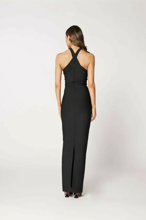 Bianca & Bridgett Brie Gown in Black - 6 / Black - Dresses