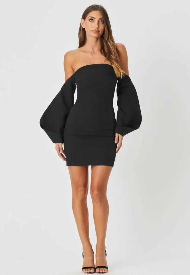 Bianca & Bridgett Dayna Dress in Black - 8 / Black - Dresses