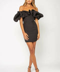 Bianca & Bridgett Holly Dress - 6 / Black - Dresses