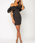 Bianca & Bridgett Holly Dress - 6 / Black - Dresses