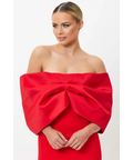 Bianca & Bridgett Natalia Midi - 160 / Red - Dresses