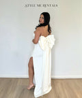Bianca & Bridgett Willow Midi Dress White Size 14 - 14 / White - Dresses