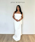 Bianca & Bridgett Willow Midi Dress White Size 14 - 14 / White - Dresses