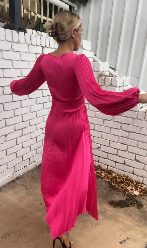Billy J Angelina Dress - 6 / Pink - Dresses