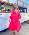 Billy J Angelina Dress - 6 / Pink - Dresses