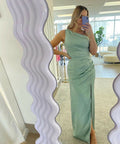 Billy J Atlantis Gown in Seafoam - Dresses