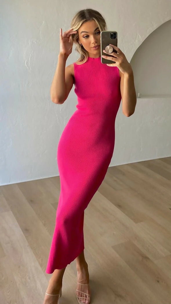 Billy J Mae Dress Pink - 6 / Pink - Dresses