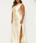 Billy J Victoria Maxi Dress - 12 / Yellow - Dresses