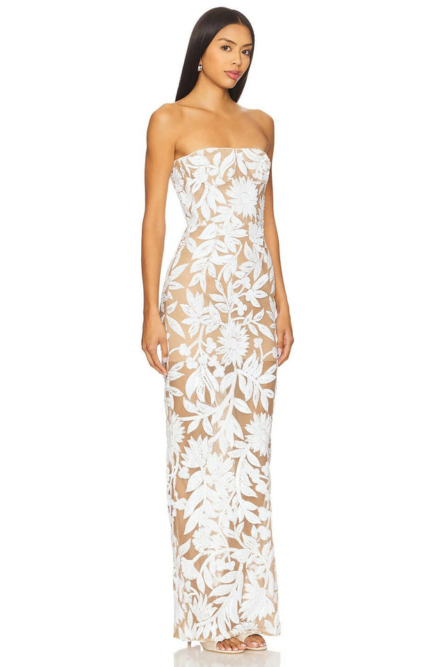 Bronx and Banco Dahlia Dress - 8 / White - Dresses