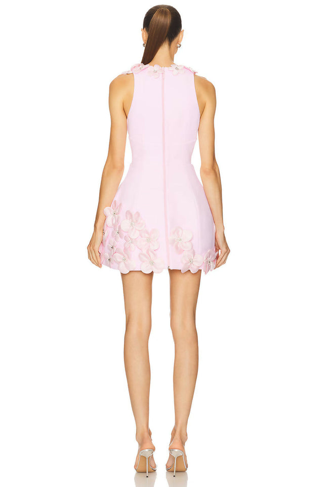 Bronx and Banco Estelle Mini Dress - 6 / Pink - Dresses