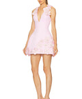 Bronx and Banco Estelle Mini Dress - 6 / Pink - Dresses