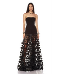 Bronx And Banco Harper Strapless Gown Dress Black Size S - 8 / Black - Dresses