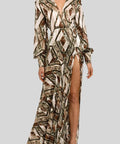 Bronx And Banco Patchwork Maxi Dress - Dresses