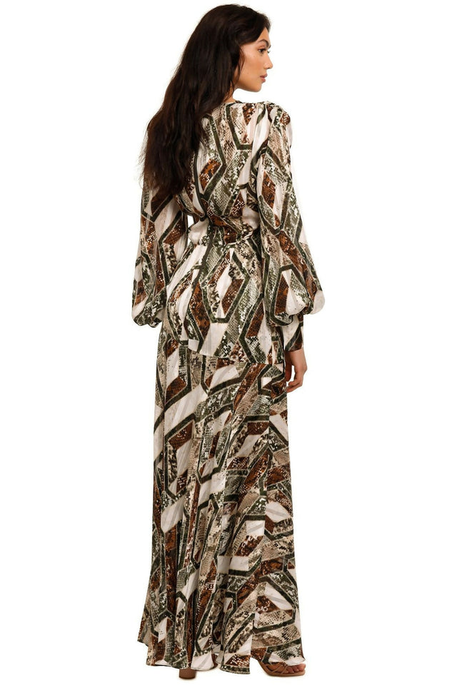 Bronx And Banco Patchwork Maxi Dress - Dresses