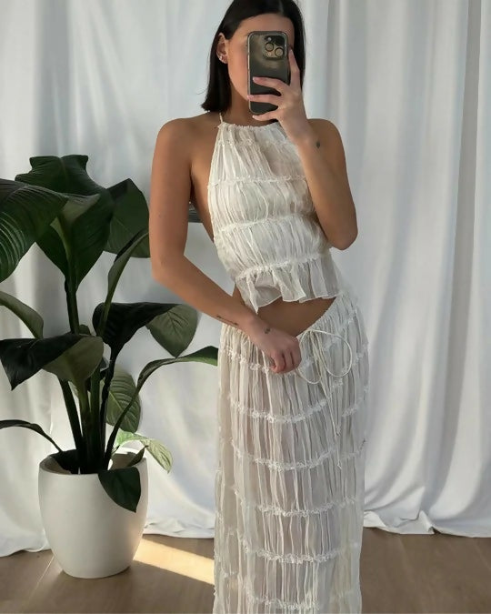 Bronze Snake Elena Set - 10 / Cream - Outfit Sets