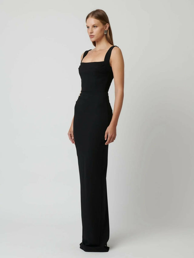 Effie Kats Marbella Gown in Black Size 10