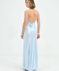 Bübish Luxe Savannah Rosette Gown - 8 / Blue - Dresses