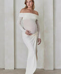 Bumpsuit White Maternity Set - 8 / White - Outfit Sets