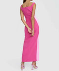 By Johnny - By Johnny Caterina Two Tone Curve Midi