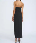 By Johnny Diamond Strapless Split Dress - 8 / Black - Dresses