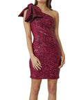By Johnny - By Johnny Flash Tied Up Mini Dress