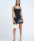 By Johnny - By Johnny Hibiscus Rose Mini Dress